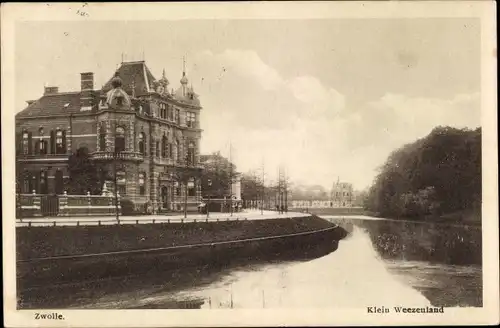 Ak Zwolle Overijssel Niederlande, Klein Weezenland