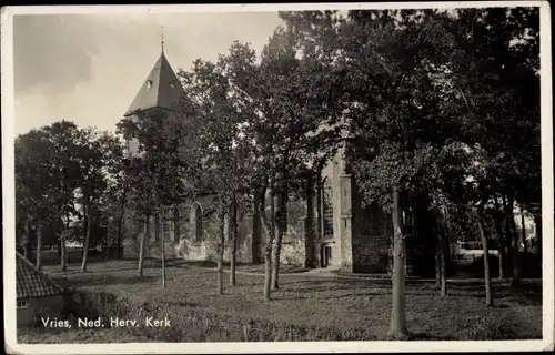 Ak Vries Tynaarlo Drenthe, Ned. Herv. Kerk