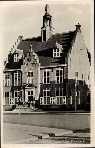 Ak Castricum Nordholland Niederlande, Raadhuis