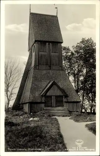 Ak Uppsala Schweden, Gamla Uppsala, Klockstapeln