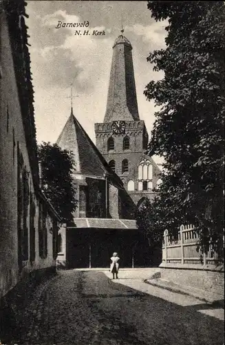 Ak Barneveld Gelderland, N. H. Kerk