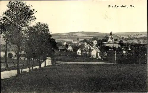 Ak Frankenstein Oederan Sachsen, Panorama