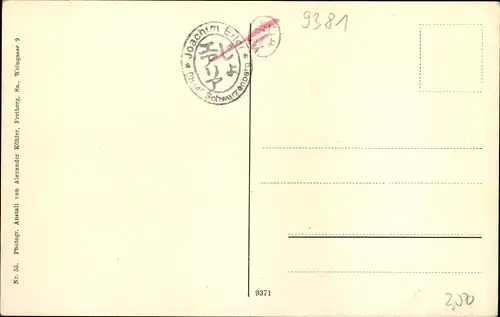 Ak Frankenstein Oederan Sachsen, Panorama