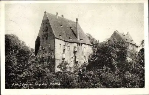 Ak Reinsberg in Sachsen, Schloss Oberreinsberg