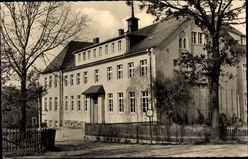 Ak Niederbobritzsch Bobritzsch im Erzgebirge, Schule