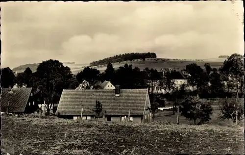 Ak Oberbobritzsch Bobritzsch im Erzgebirge, Panorama