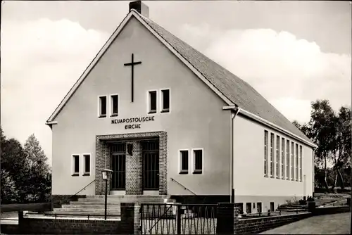 Ak Soltau Lüneburger Heide Niedersachsen, Neuapostolische Kirche, Lönsweg 22a