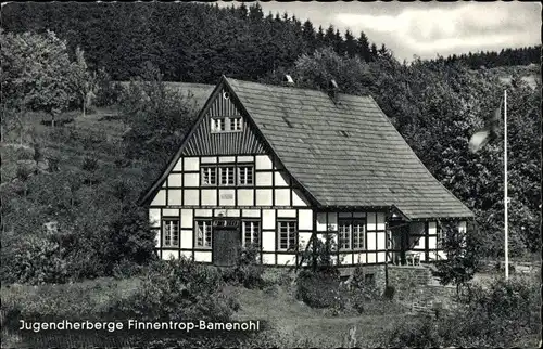 Ak Bamenohl Finnentrop im Sauerland, Jugendherberge