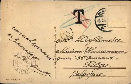 Ak Mainz am Rhein, Dampfer, Uferpartie