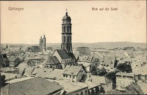 Ak Göttingen in Niedersachsen, Blick auf die Stadt