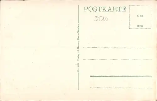 Ak Hann. Münden in Niedersachsen, Werrapartie