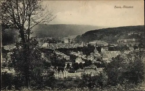 Ak Hann. Münden, Panoramablick vom Berg auf die Stadt
