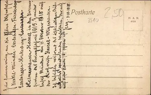 Ak Hann. Münden, Panoramablick vom Berg auf die Stadt