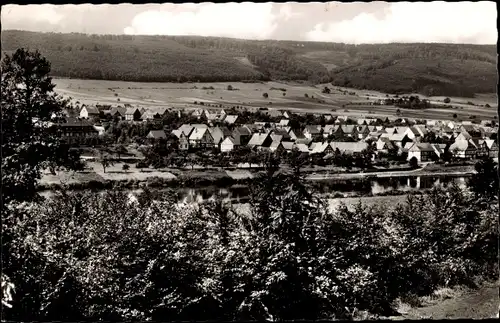 Ak Vaake Reinhardshagen Hessen, Panorama vom Ort