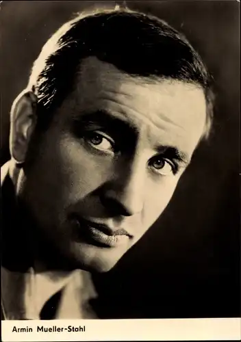 Ak Schauspieler Armin Mueller Stahl, Portrait, Heimliche Ehen