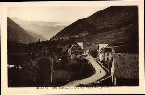 Ak Salardú Katalonien, Hôtel Lacreu, Vall d'Aran
