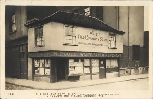 Ak London City England, The Old Curiosity Shop