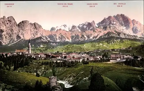 Ak Cortina d'Ampezzo Veneto, Dolomiten, Dolomiti di Ampezzo