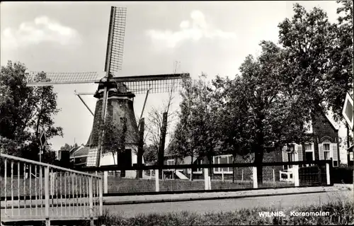 Ak Wilnis De Ronde Venen Utrecht, Korenmolen