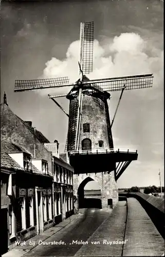 Ak Wijk bij Duurstede Utrecht, Molen van Ruysdael