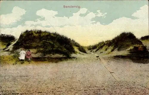 Ak Søndervig Dänemark, Dünen