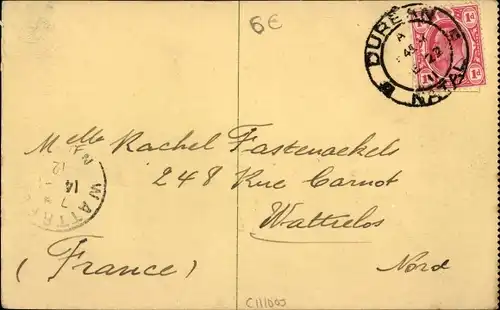 Ak Durban Südafrika, Shelters ont he Beach