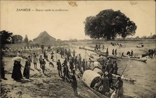 Ak Zambèze Sambia, Départ après la conference