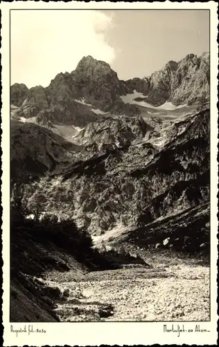 Ak Martuljek Slowenien, Bergpanorama