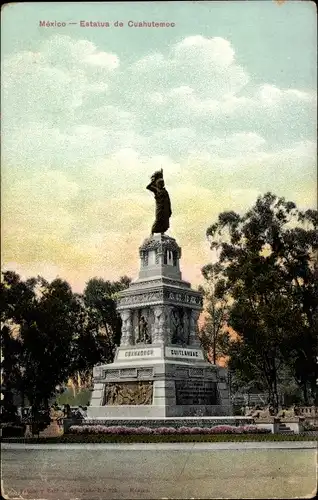 Ak Mexico, Estatua de Cuahutemoc