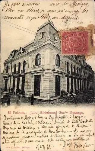 Ak Durango Mexiko, El Palomar Julio Hildebrand