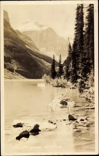 Foto Ak British Columbia Kanada, Mount Lefroy, Lake Louise