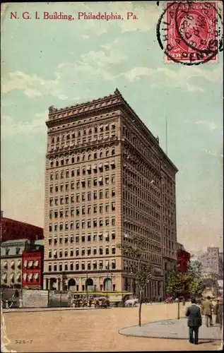 Ak Philadelphia Pennsylvania USA, N. G. I. Building