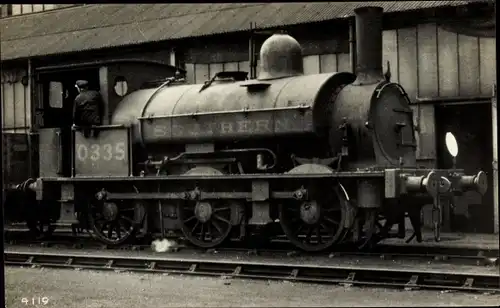 Foto Ak Britische Eisenbahn, Dampflok Nr. 0335, Southern Railway