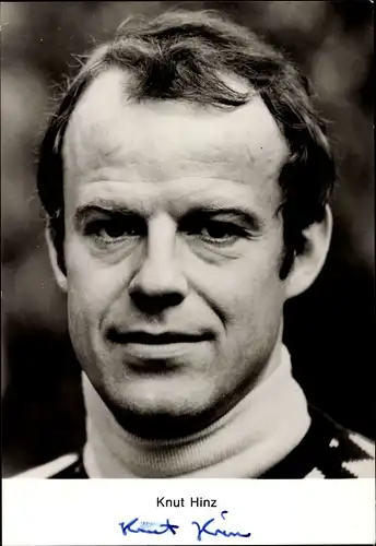 Ak Schauspielerin Knut Hinz, Portrait, Autogramm