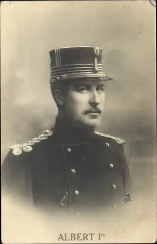 Ak Albert 1er, König von Belgien