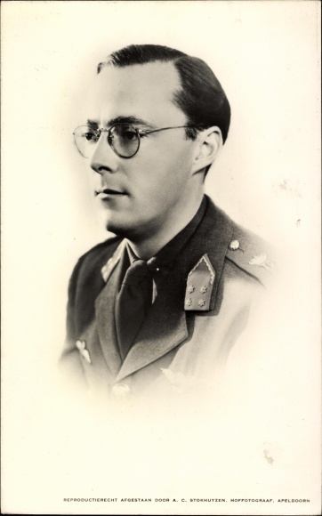 Ak Prinz Bernhard zur Lippe Biesterfeld, Ehemann Prinzessin Juliana der