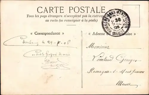 Ak Französisches Kriegsschiff, Henri IV, Cuirasse Garde Cotes