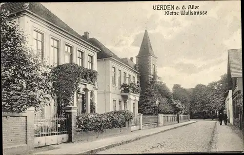 Ak Verden an der Aller, Kleine Wallstraße