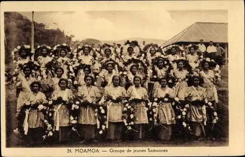 Ak Moamoa Apia Samoa, Groupe de jeunes Samoanes