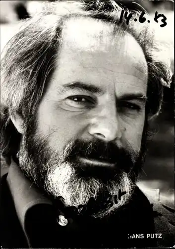 Ak Schauspieler Hans Putz, Portrait, Autogramm