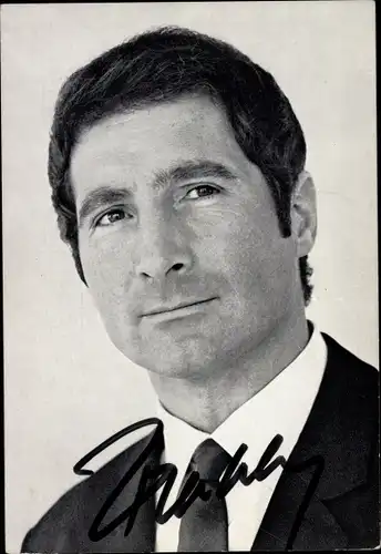 Ak Schauspieler und Sänger Freddy Quinn, Portrait, Autogramm