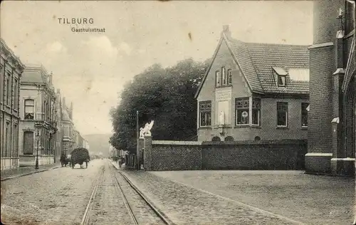Ak Tilburg Nordbrabant Niederlande, Gasthuisstraat