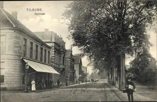 Ak Tilburg Nordbrabant Niederlande, Spoorlaan