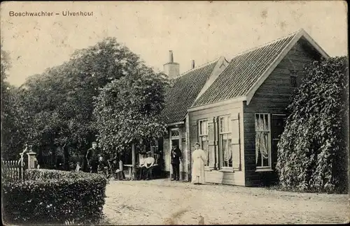 Ak Ulvenhout Nordbrabant Niederlande, Boschwachter