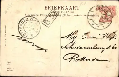 Ak Ulvenhout Nordbrabant Niederlande, Boschwachter