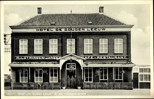 Ak Veghel Nordbrabant, Hotel De Gouden Leeuw