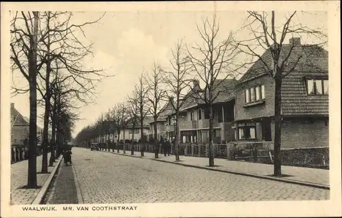 Ak Waalwijk Nordbrabant Niederlande, Mr. van Coothstraat