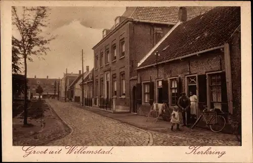 Ak Willemstad Nordbrabant Niederlande, Kerkring