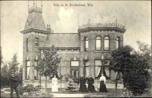 Ak Wijk en Aalburg Nordbrabant, Villa in de Perzikstraat