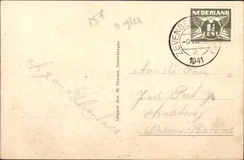 Ak Zevenbergen Nordbrabant, Kerkstraat